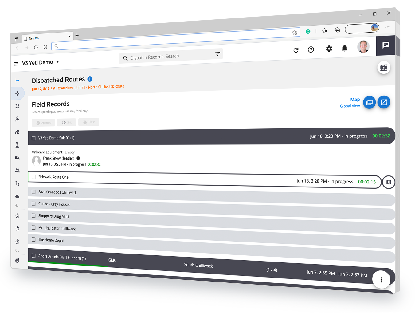 snow removal software